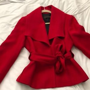 ZARA Ruby Red Blazer